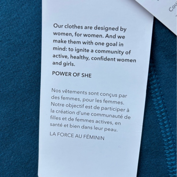 Athleta Teal Cozy Karma Asym Pullover - Picture 5 of 8